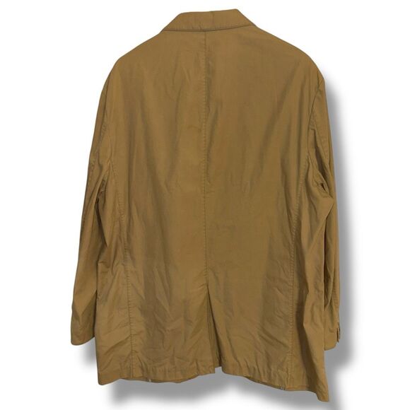 Polo Ralph Lauren Tan Unstructured Safari Jacket Sport Coat Sz XL - Picture 7 of 7